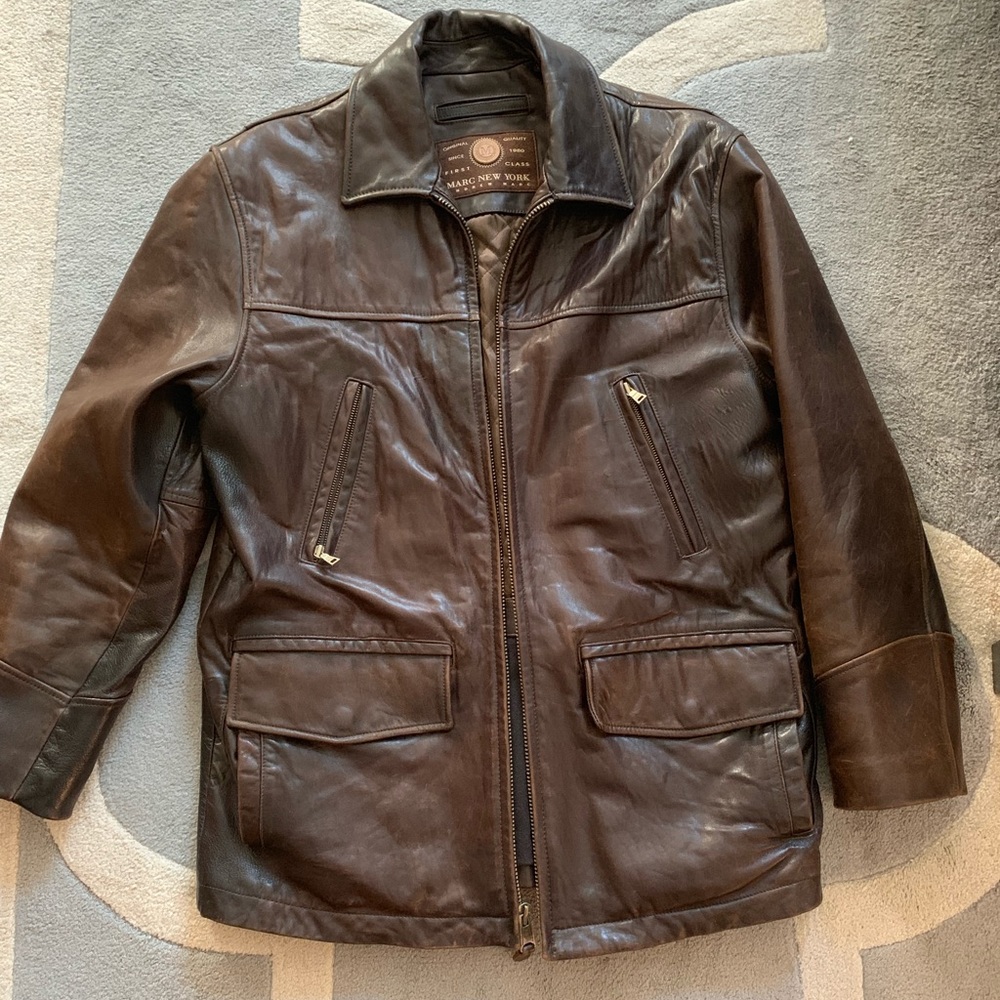 Men’s leather jacket